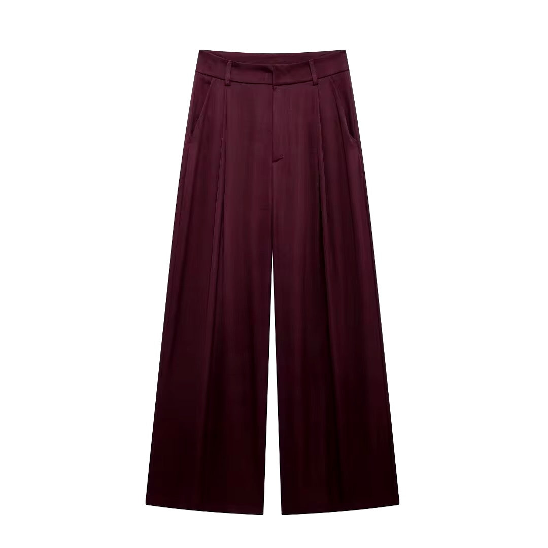 Double Pleat Trouser Multi-Colors