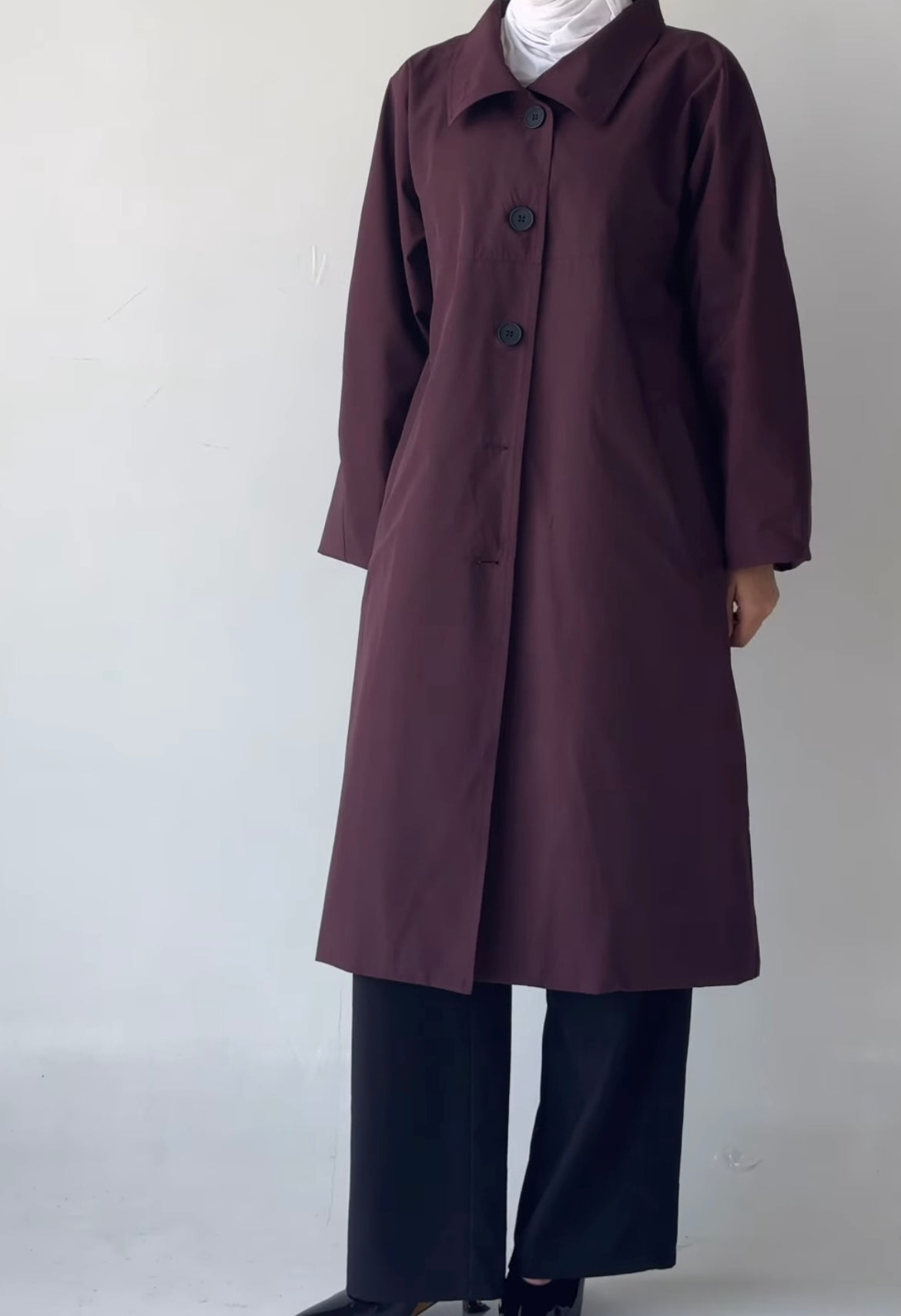 Wide Trench Coat