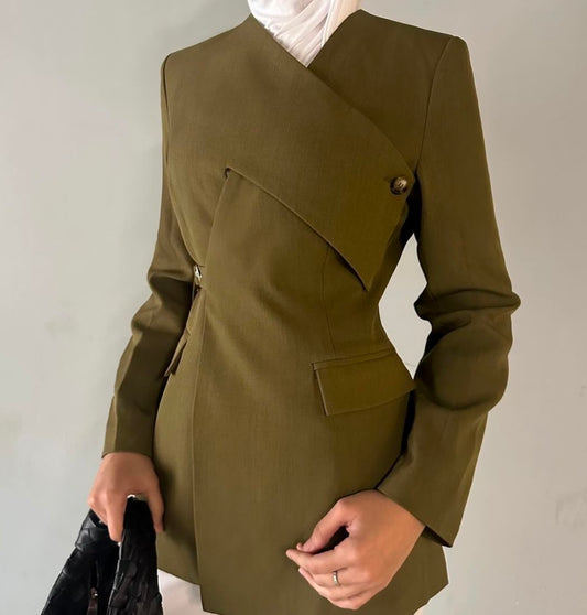 Army Green Blazer