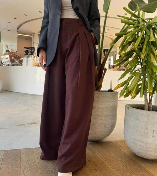 Double Pleat Trouser Multi-Colors