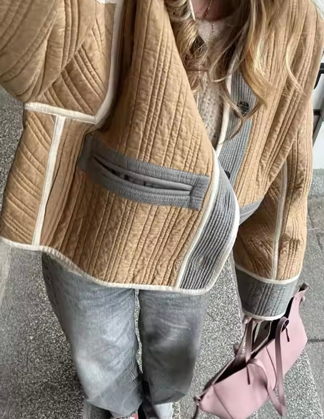 Oversize warmth coat