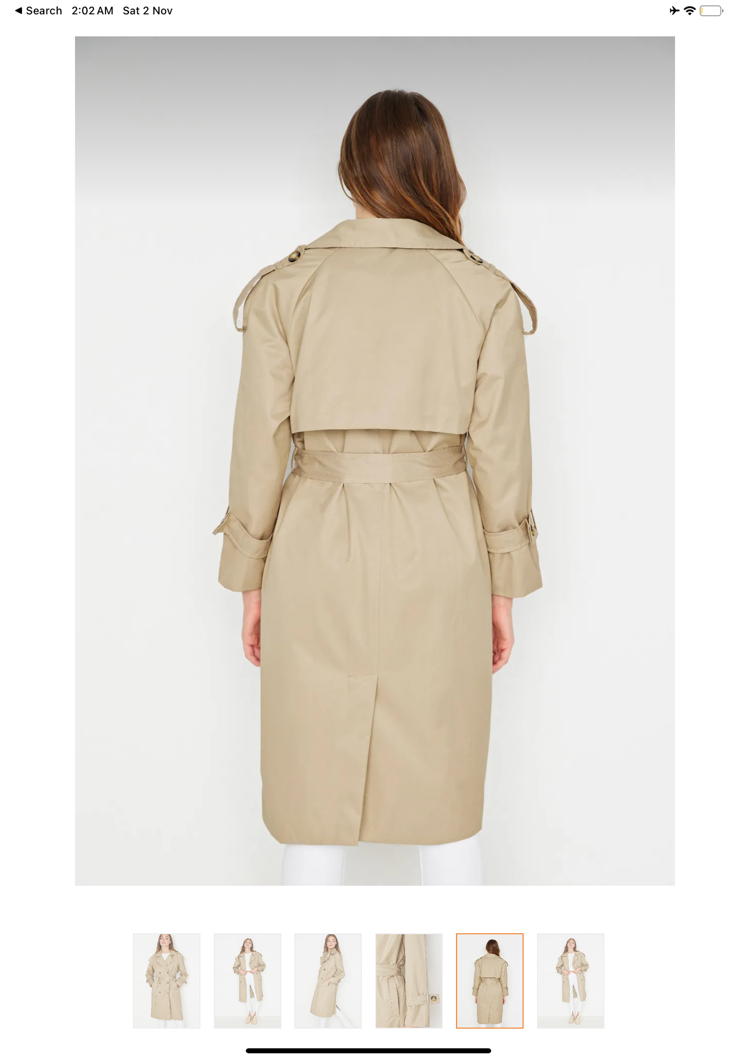 Rainy Trench Coat