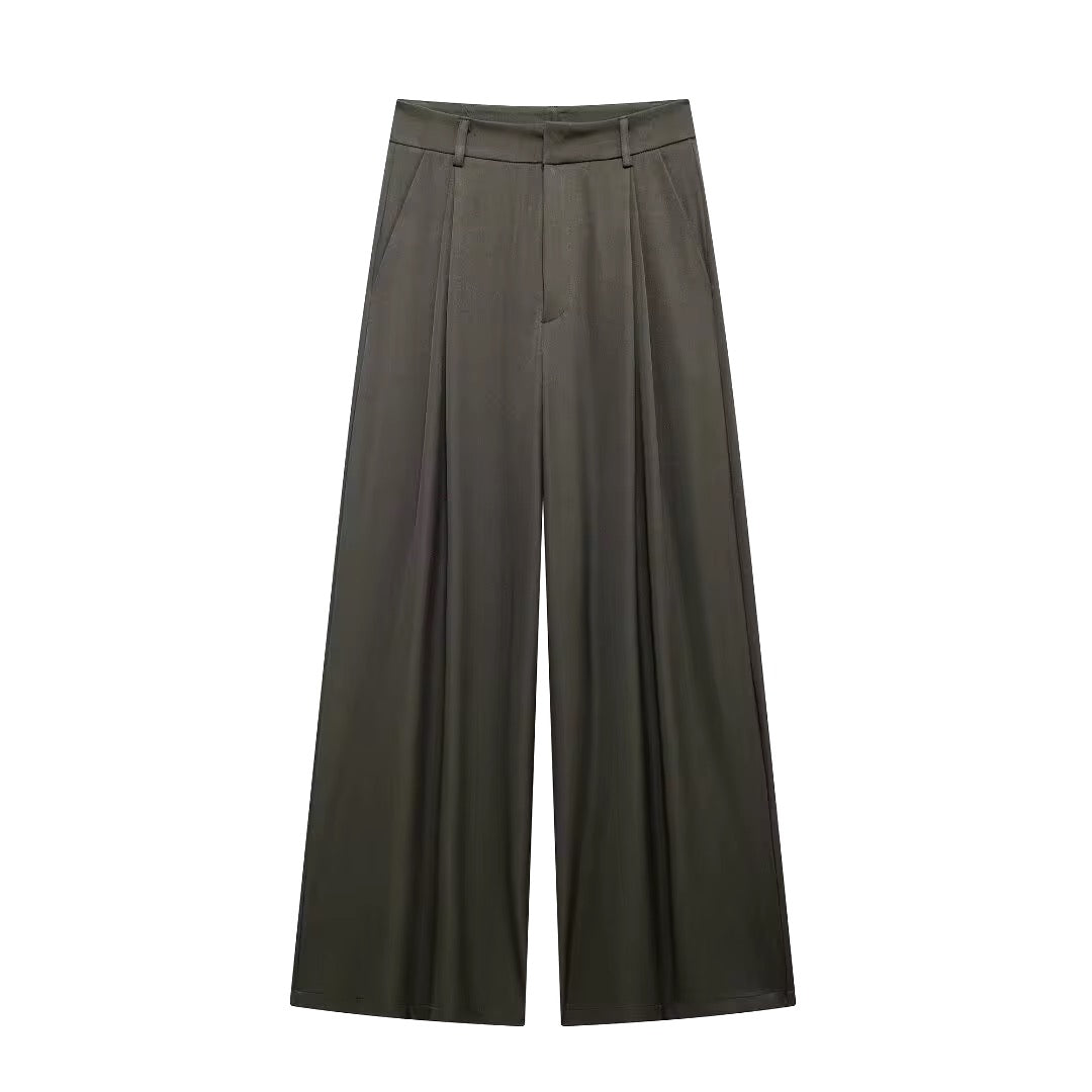 Double Pleat Trouser Multi-Colors