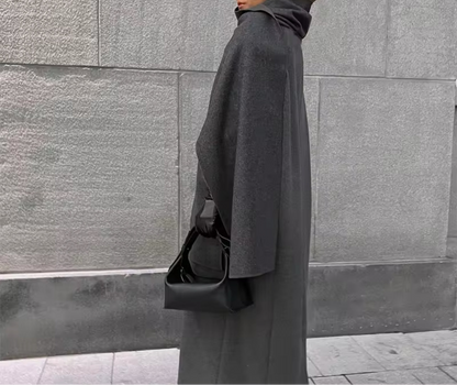 Oversized Scarf Coat